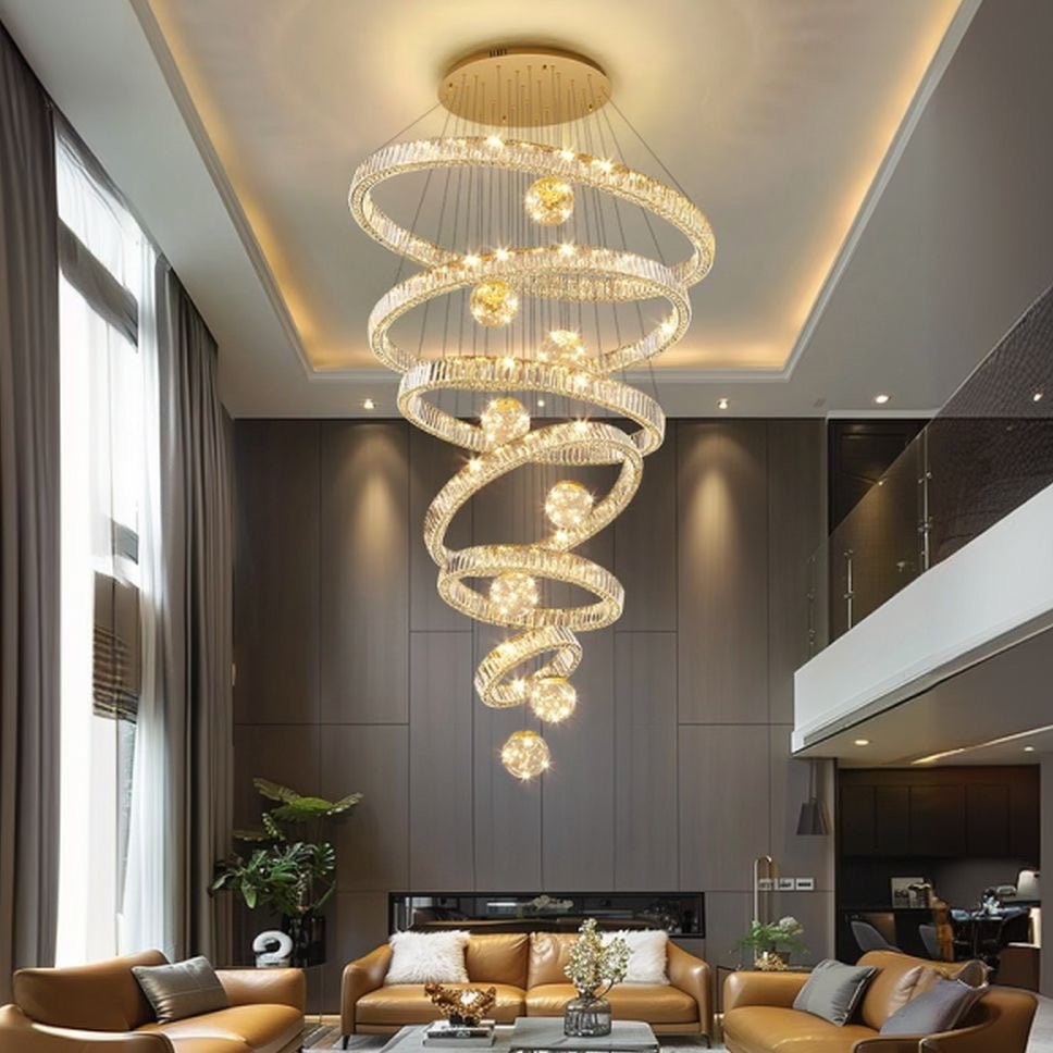 MODERN LED CHANDELIER FOR INTERIOR LIGHTING SUSPEND